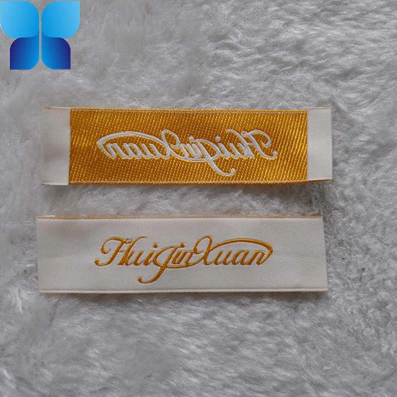 High Quality Best Price Polyester Satin Woven Label for Clothing